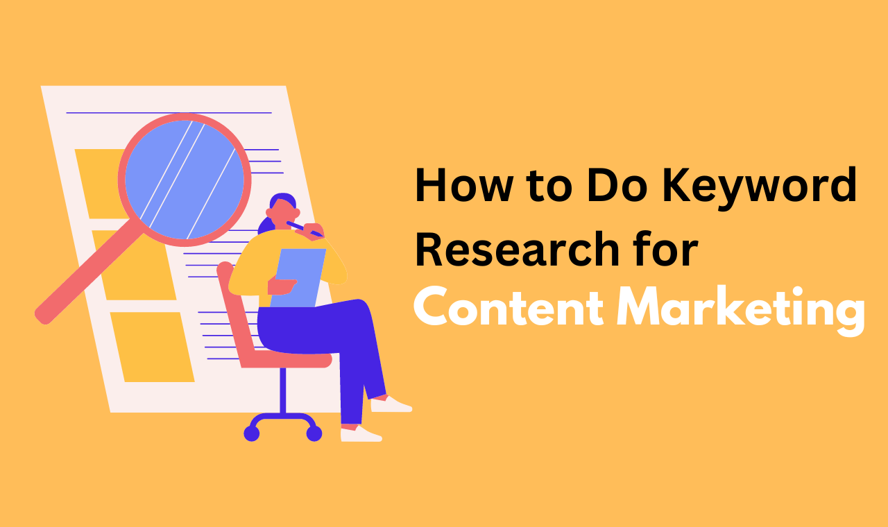 how to do keyword research for content marketing